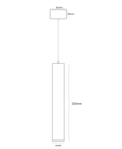 Hanglamp Wiesbaden Oriona 33cm dimbaar geborsteld brons koper