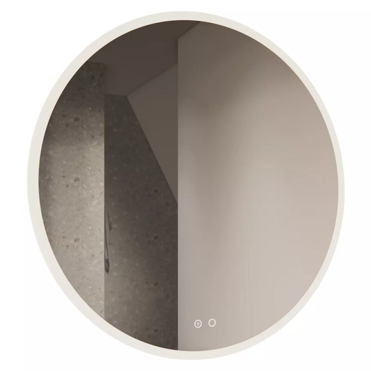Badkamer spiegel GD Circum 120cm met anti-condens functie en dimbare LED randverlichting