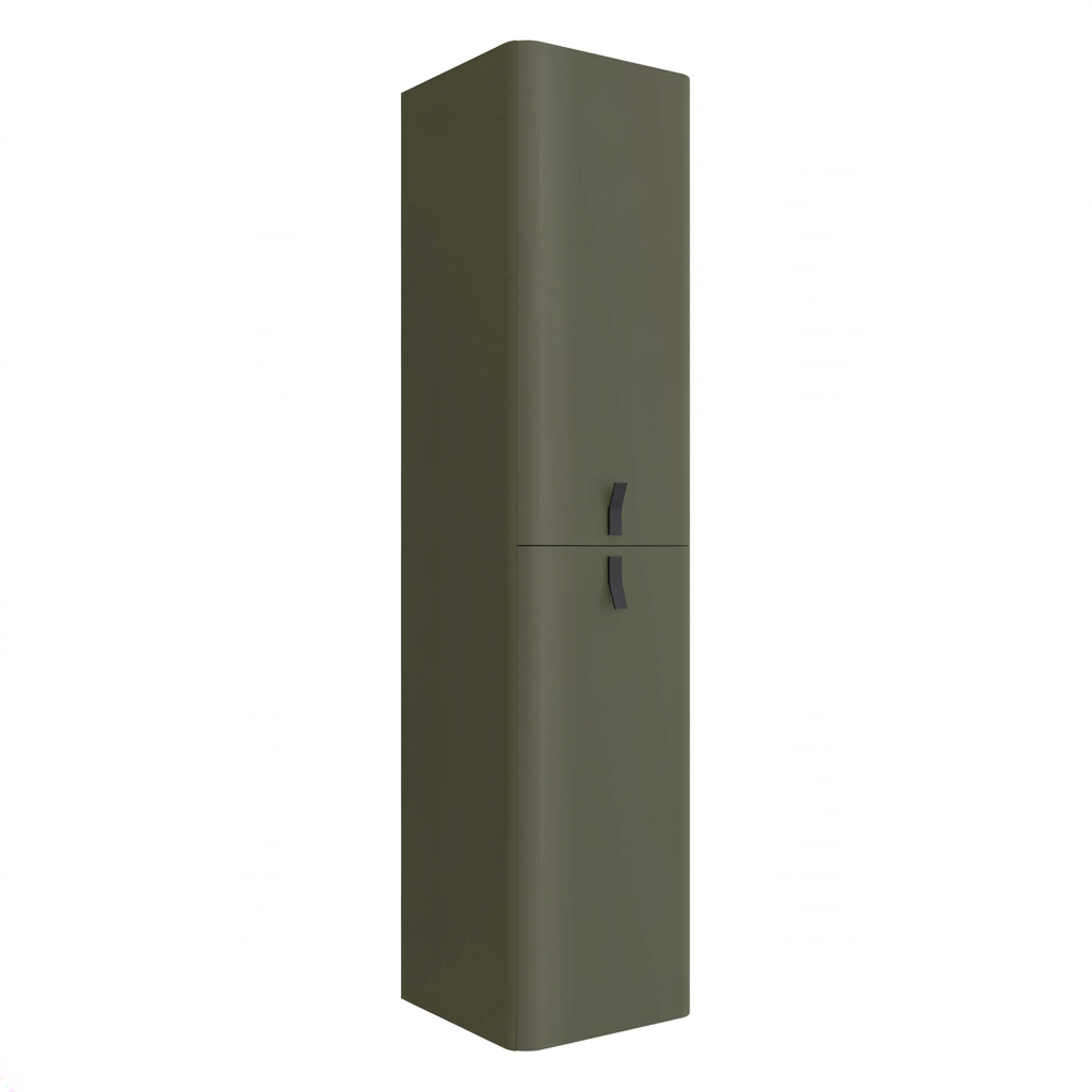 Badkamer kolomkast Salgar Uniiq Bosque 150cm mat groen grijs
