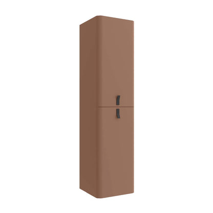 Badkamer kolomkast Salgar Uniiq Cajun 150cm mat bruin