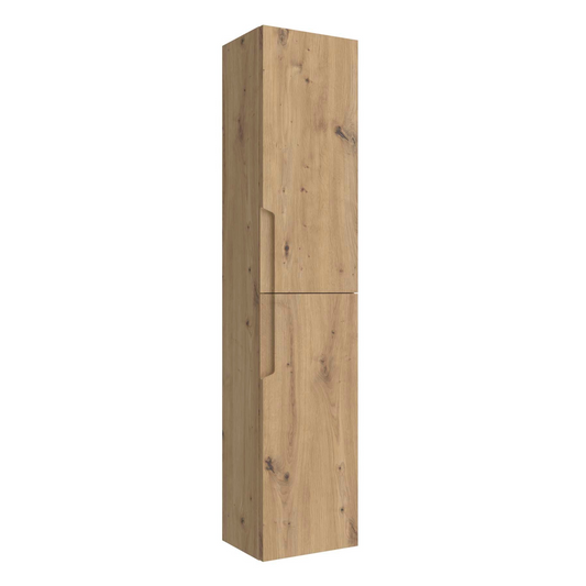 Badkamer kolomkast Salgar Vima 140cm in montana eiken