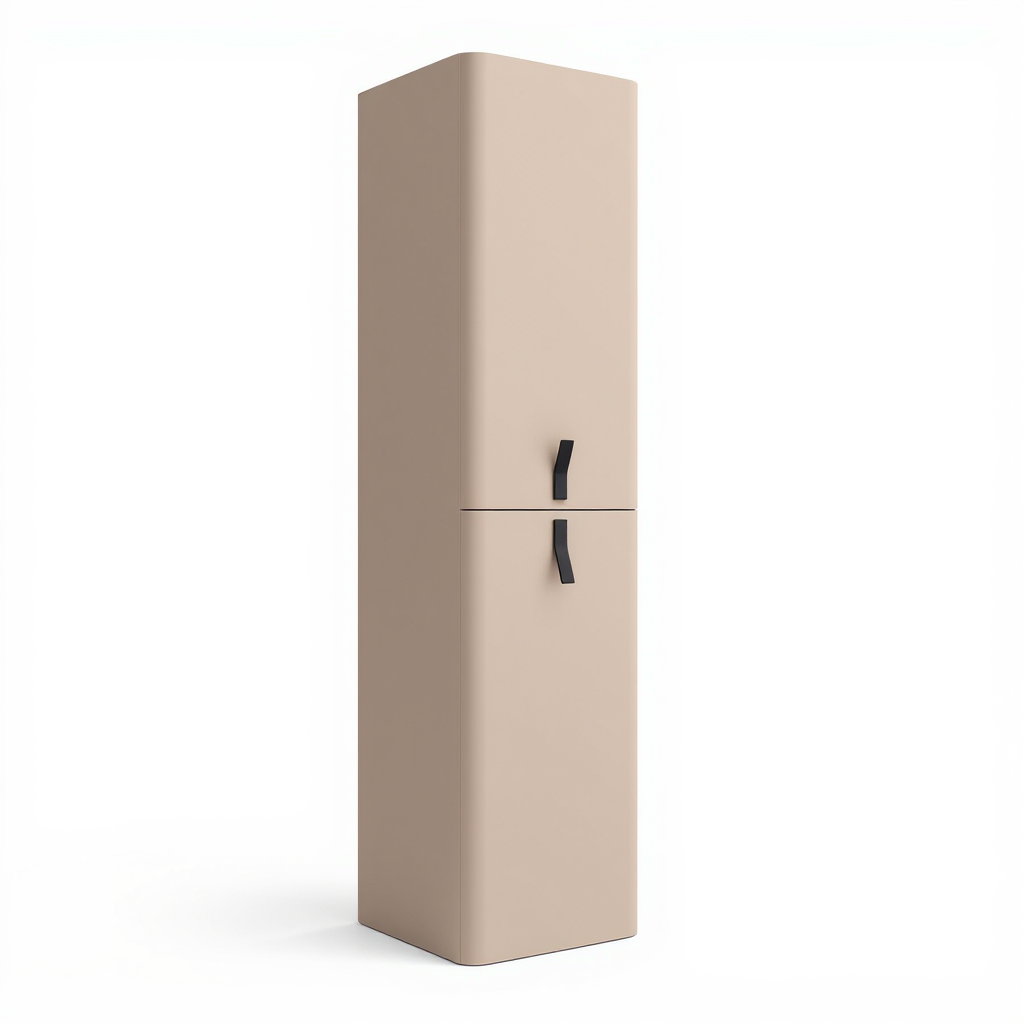 Badkamer kolomkast Salgar Uniiq Macchiato 150cm mat taupe