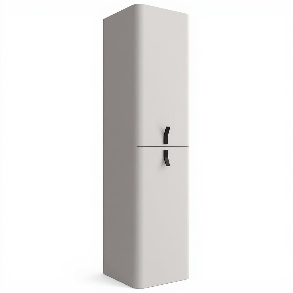 Badkamer kolomkast Salgar Uniiq Nata 150cm mat beige