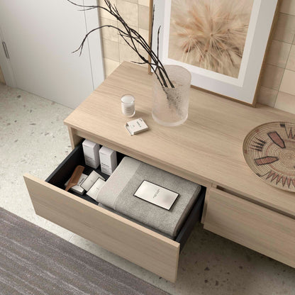 Badkamermeubelset Salgar Domus 100cm in sienna eiken - foto #3
