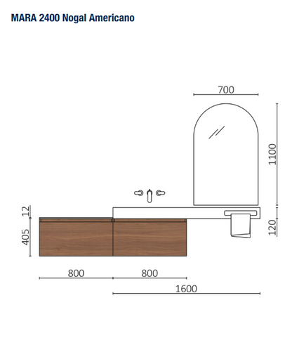 Project Warm & Strak: een sfeervolle meubeloplossing van 240cm breed onder een schuine kap