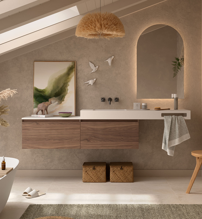 Project Warm & Strak: een sfeervolle meubeloplossing van 240cm breed onder een schuine kap