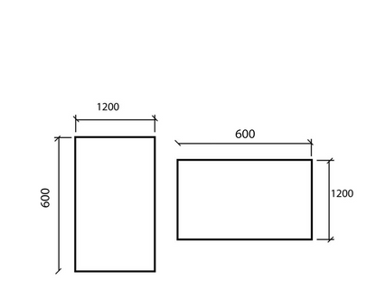 Badkamermeubelset Salgar Vima 120cm afleg links in mat wit met spiegel