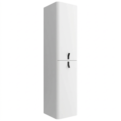 Badkamer kolomkast Salgar Uniiq Soft white 150cm mat wit