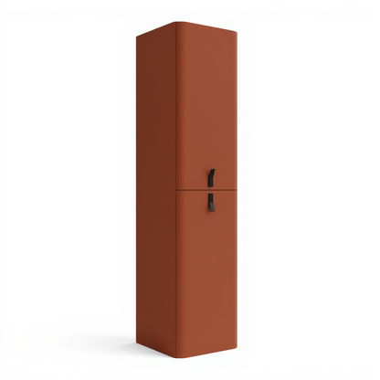 Badkamer kolomkast Salgar Uniiq Terracotta 150cm mat rood