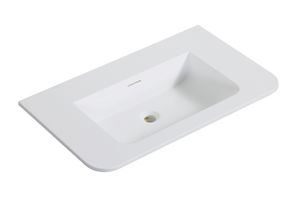 Badkamermeubelset Wiesbaden Sulora 80cm licht eiken inclusief spiegel Uovo