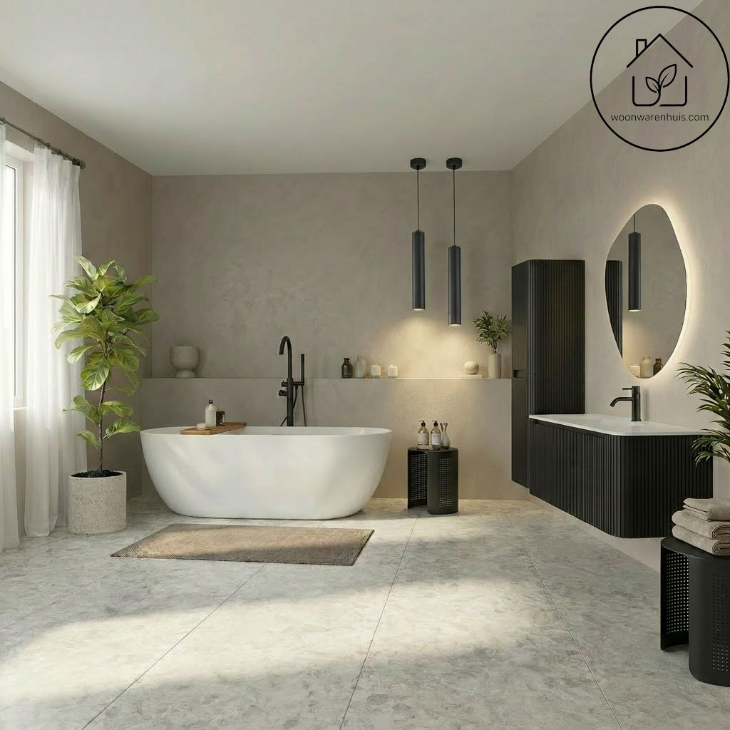 Project Wiesbaden Wellness: een ruimtelijke badkamer met sfeer en comfort