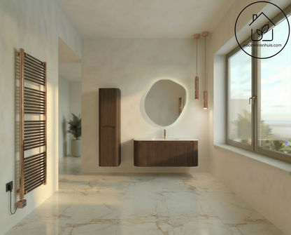 Project Wiesbaden Bruin & Brons: warme luxe in de badkamer